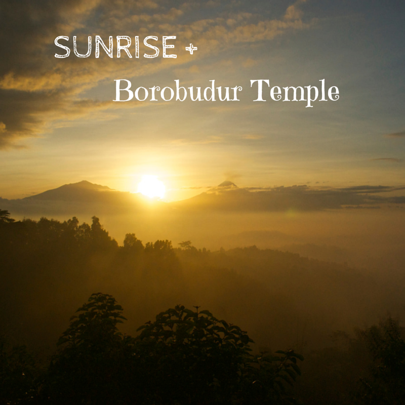 Borobudur Sunrise Title Pic