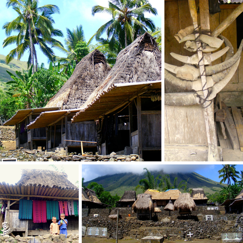 Kampung Langa Flores pic collage