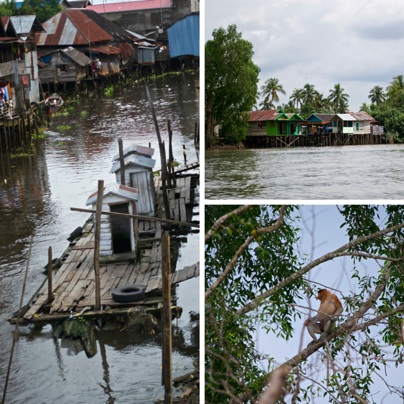 Banjarmasin River Canal Pic Collage1