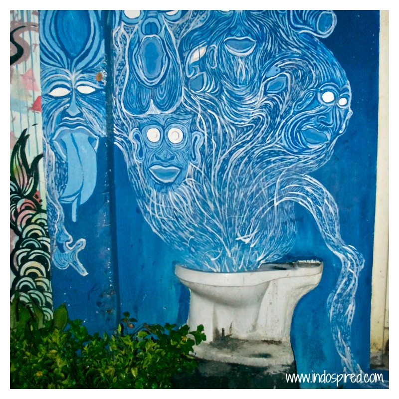 Yogya street art PD2 Toilet Pic