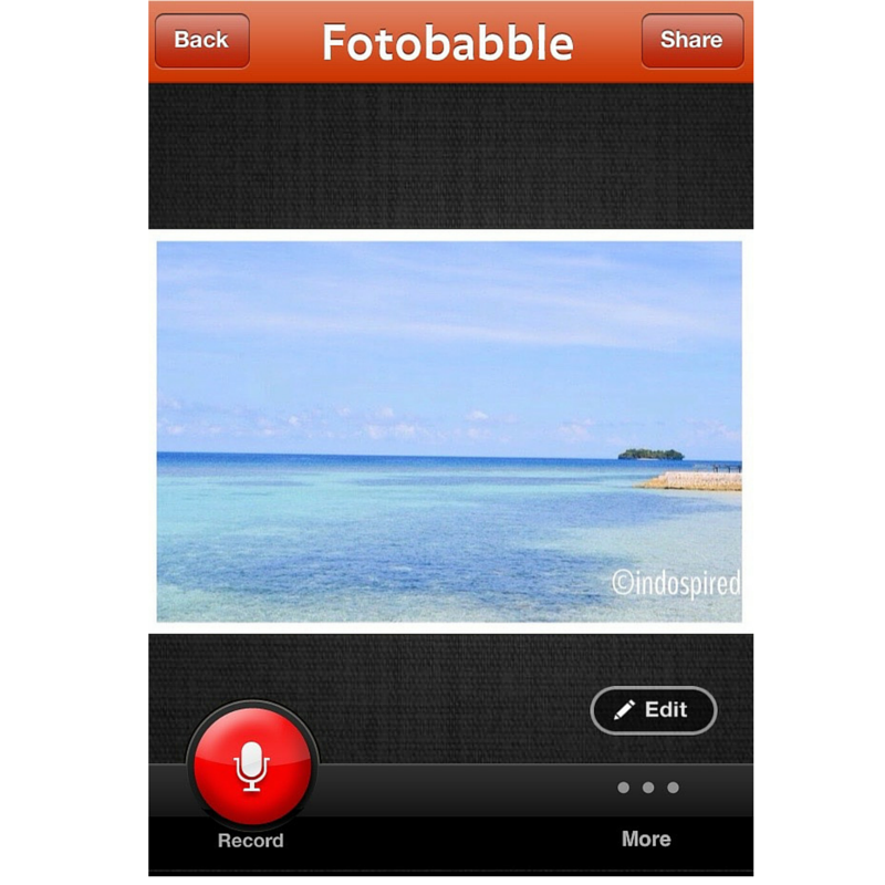 Fotobabble App Sample Pic