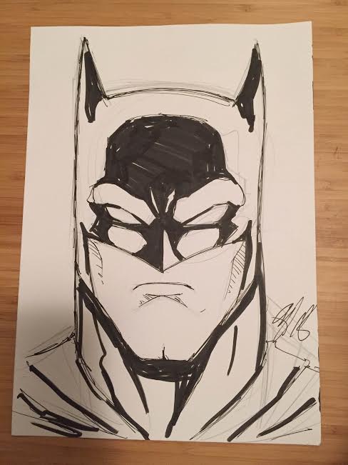 Batman illo by Andrew Fitzgerald
