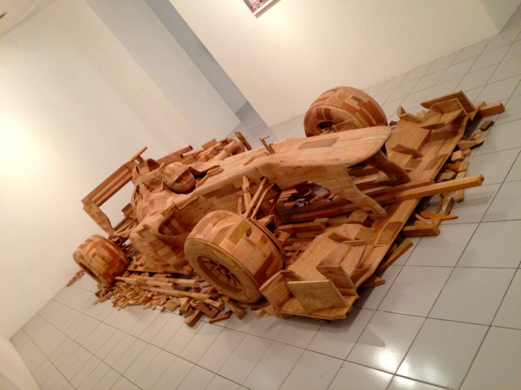Ichwan Noor - Ply Wood Installation 2014 | Wood