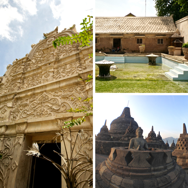 Bali July 2014 Water Palaca + Borobudur Pic Collage