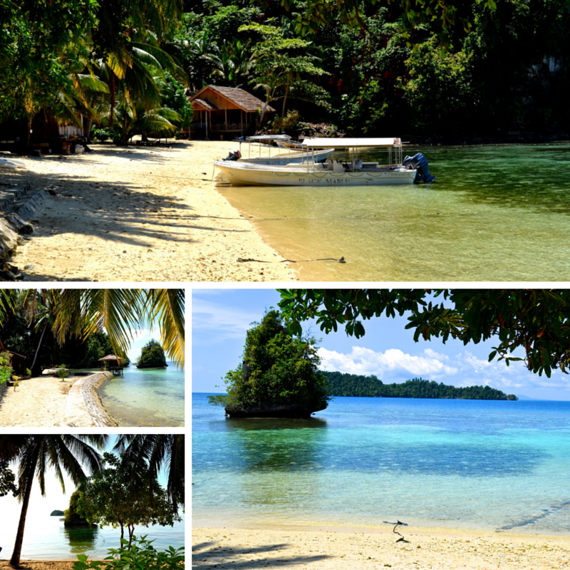 Kadadiri Island Beach Pic Collage