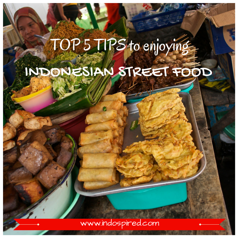 TOP 5 TIPS to enjoying Indonesian Street Food Title Pic