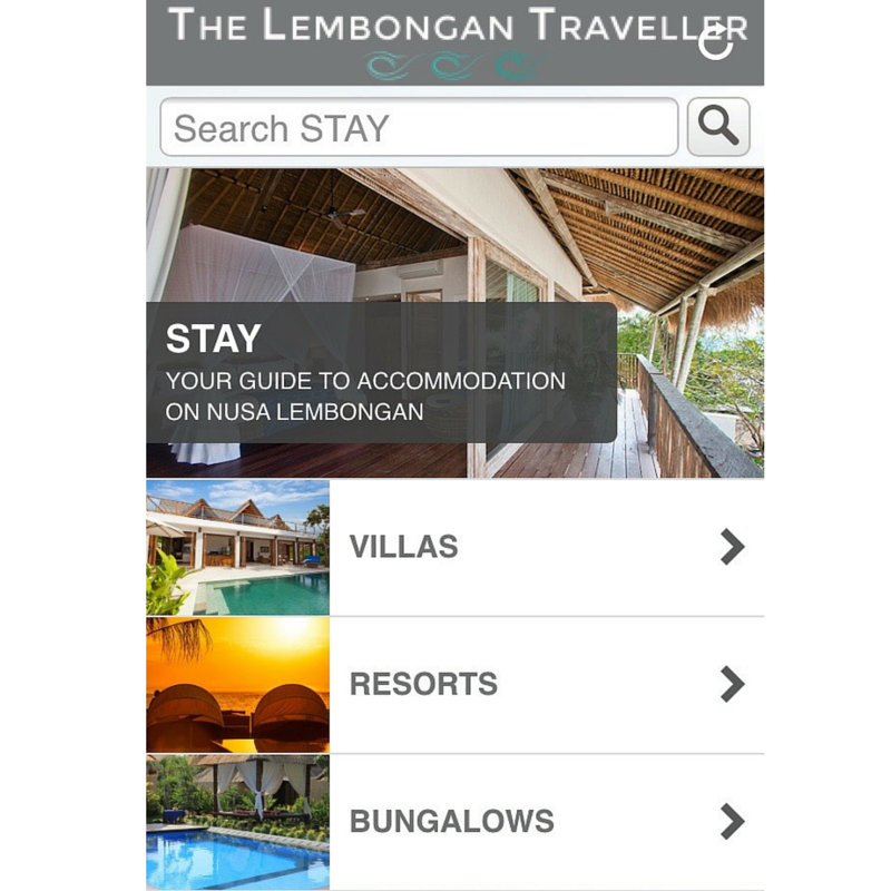 Lembongan Traveller App Pic